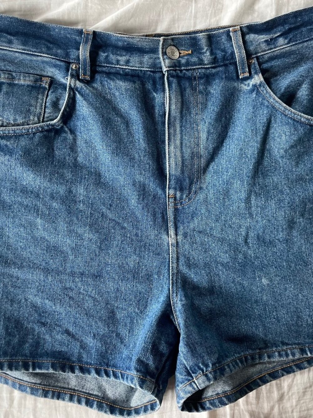 James Street Co Baggy Denim Shorts